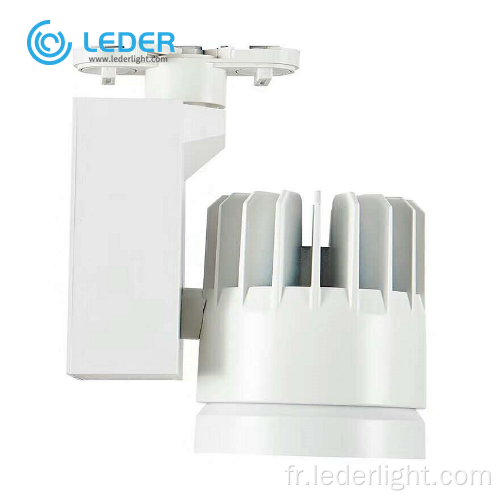 LEDER Luminaire sur rail LED haute puissance 50W blanc
